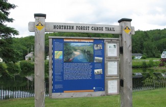 Kiosk - Northern Forest Canoe Trail