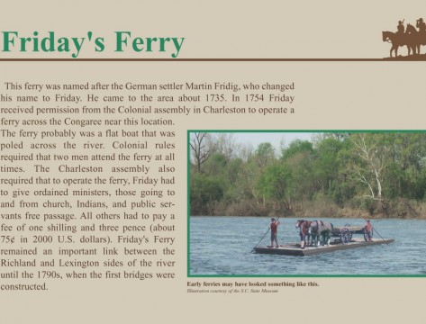 Fridays Ferry Sign (The River Alliance)