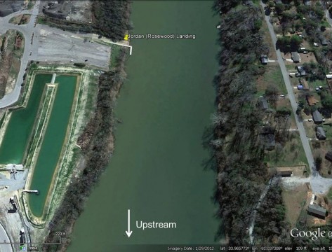 Jordan Landing Altered (Google Earth)