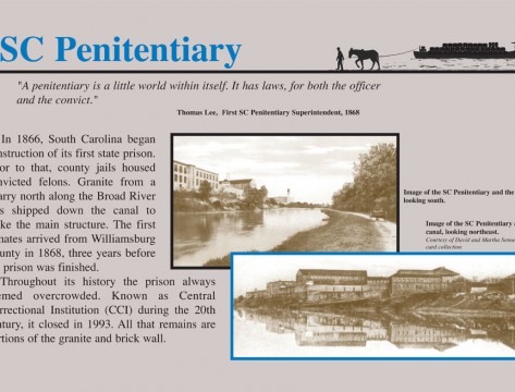 Old State Penitentiary Sign (The River Alliance)