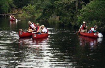 Ashley River paddlers | Credit: Howard Bridgman